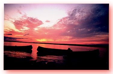Canoes at Chisasibi