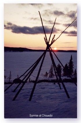 Sunrise at Chisasibi