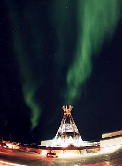 Northern Lights over Chisasibi 